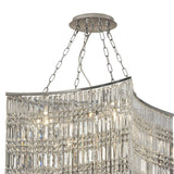 Gianni 5 Tier 15 Light Crystal Chandelier - Polished Chrome