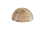 Gilda Dome Lamp Shade 20cm Glass - Cognac