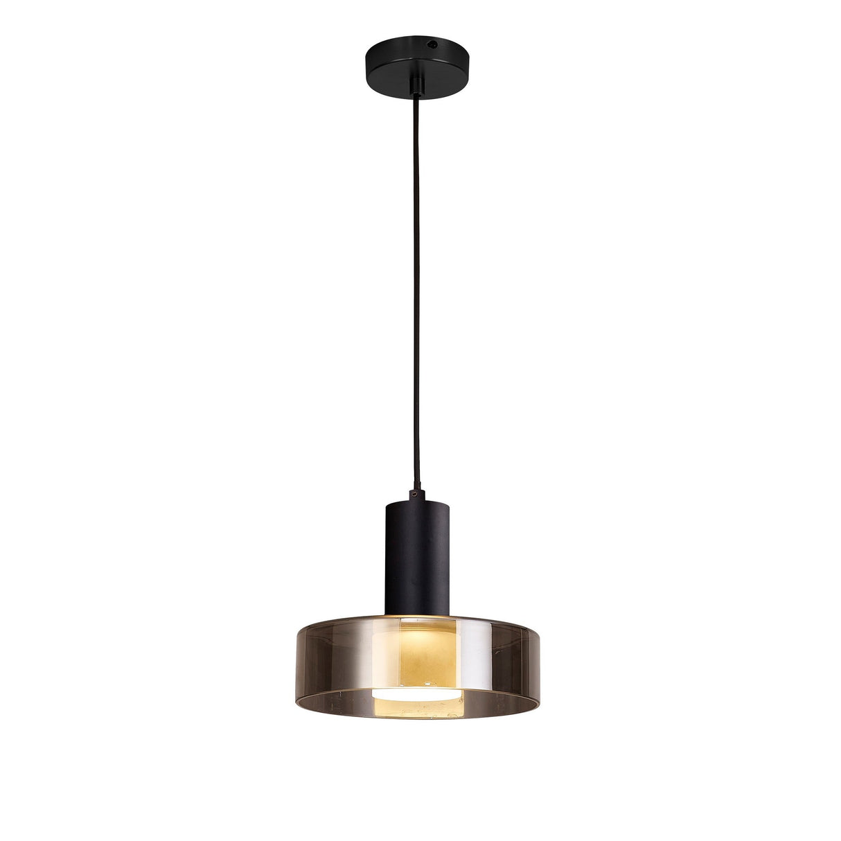 Gin 22cm 1 Light Pendant Light - Black