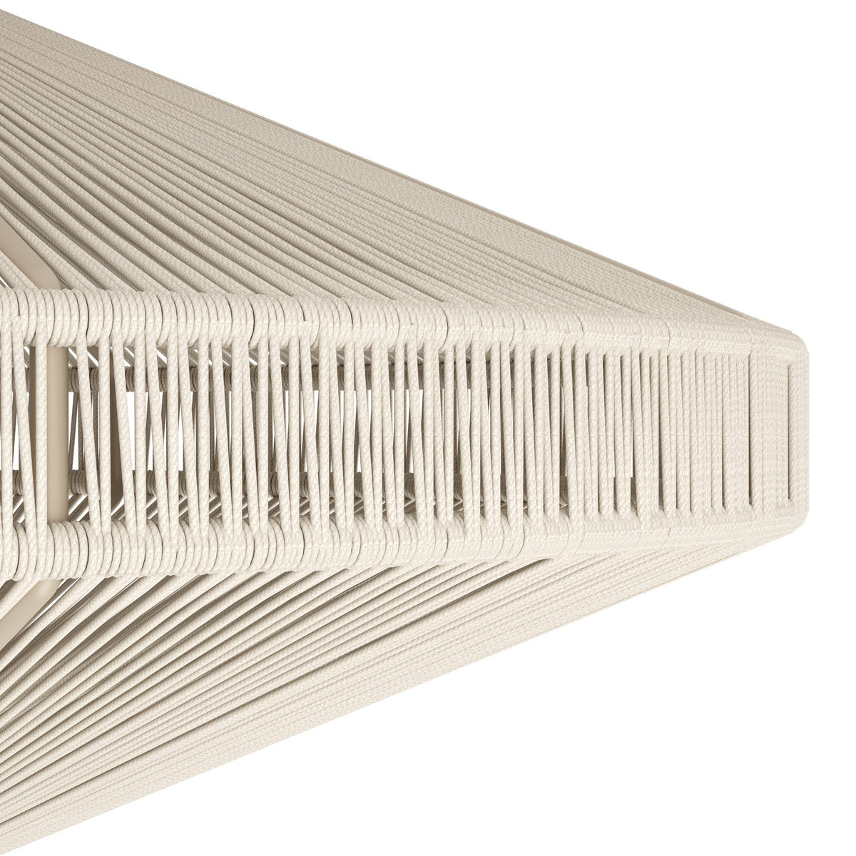 Ginvenne Fabric Pendant Light - Black & Cream