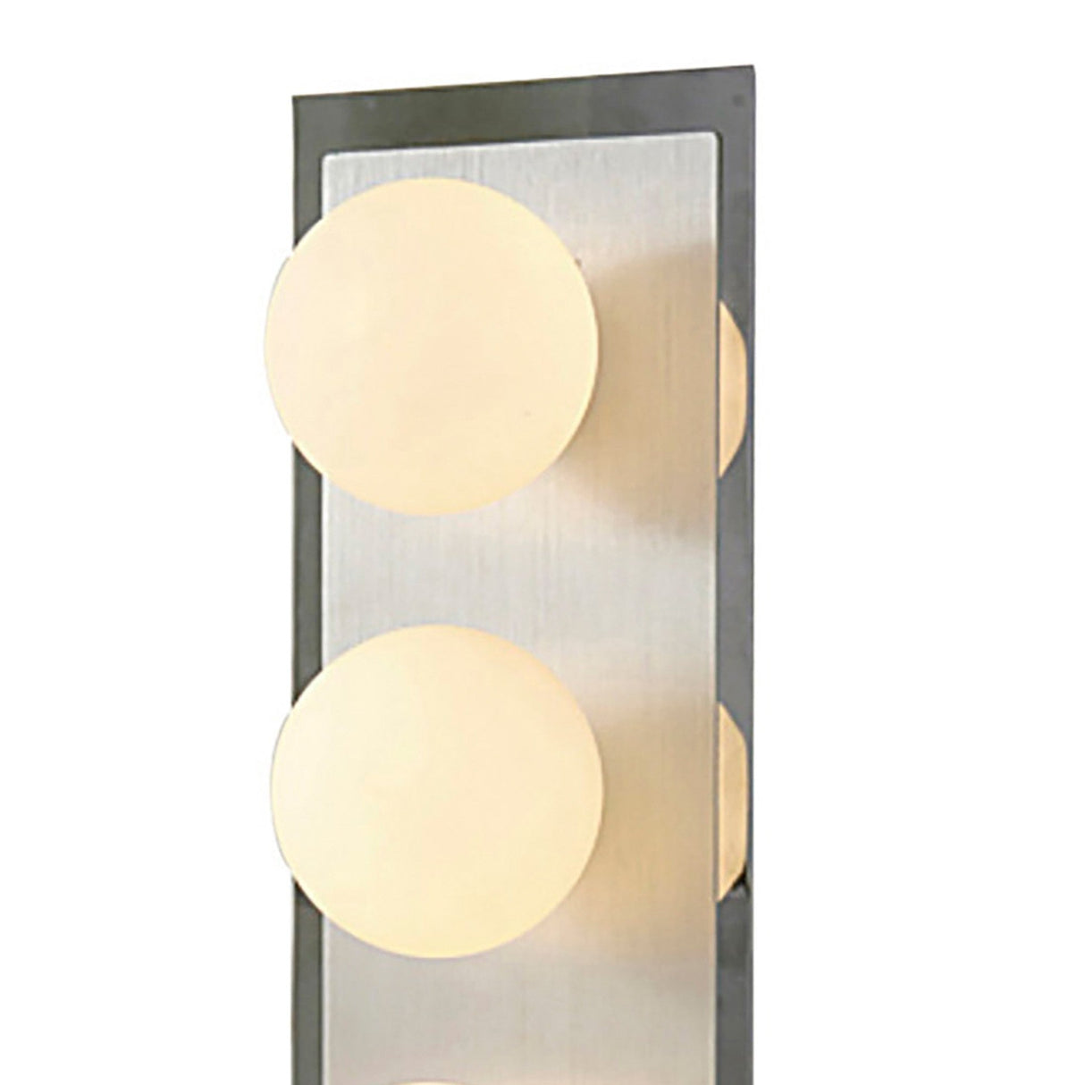 Globe 3 Light Bathroom Wall Lamp With Pull-Cord - Dark Chrome