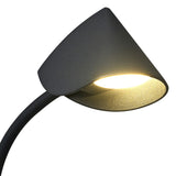 Goa LED Wall Light With Switch 7W 3000K - Black