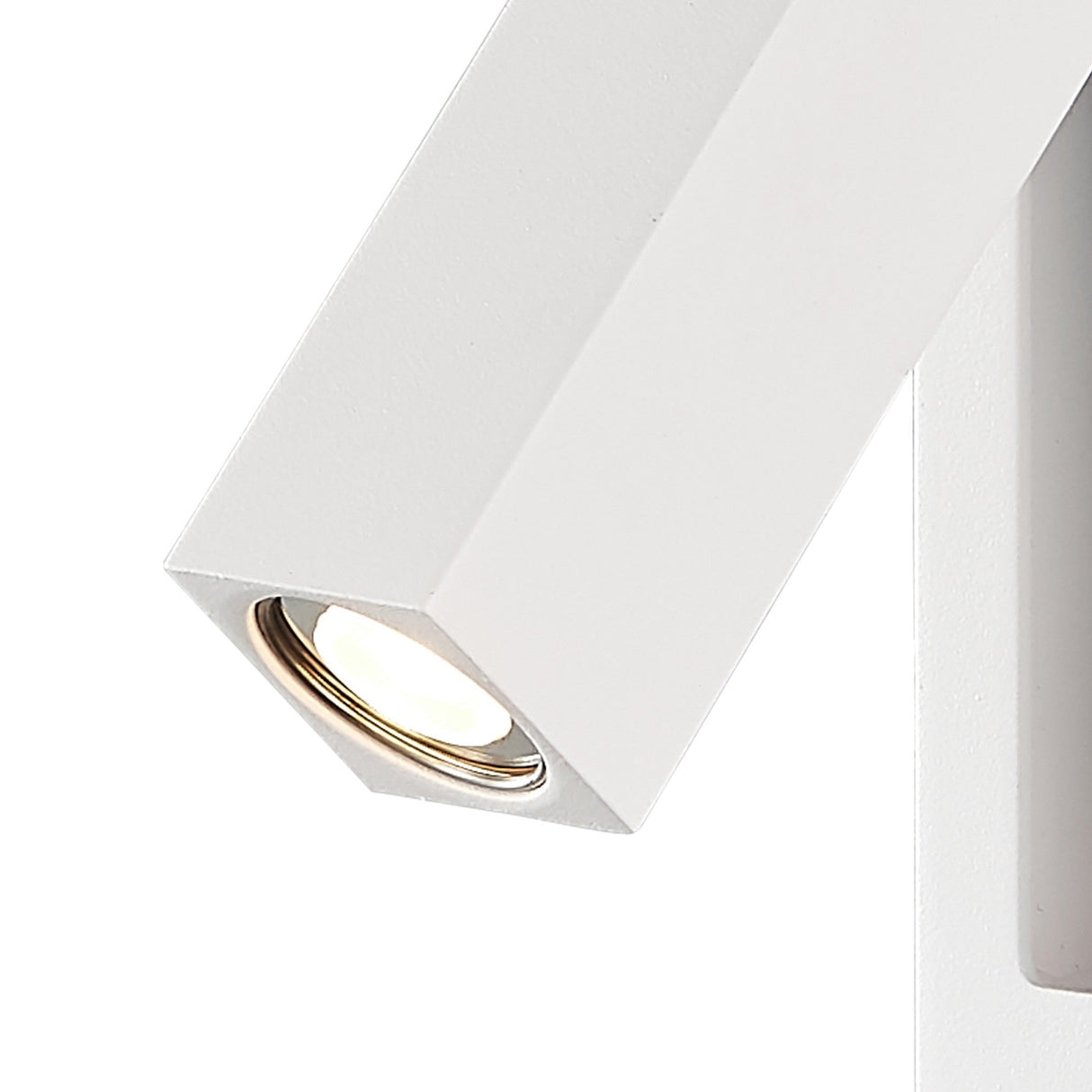 Gokova LED Single Spotlight With Switch - Sand White