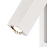 Gokova LED Single Spotlight With Switch - Sand White