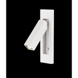 Gokova LED Single Spotlight With Switch - Sand White