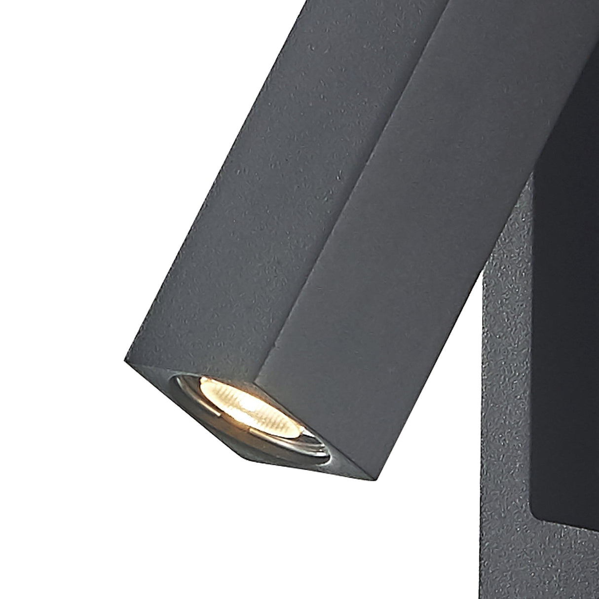 Gokova LED Single Spotlight With Switch - Sand Black