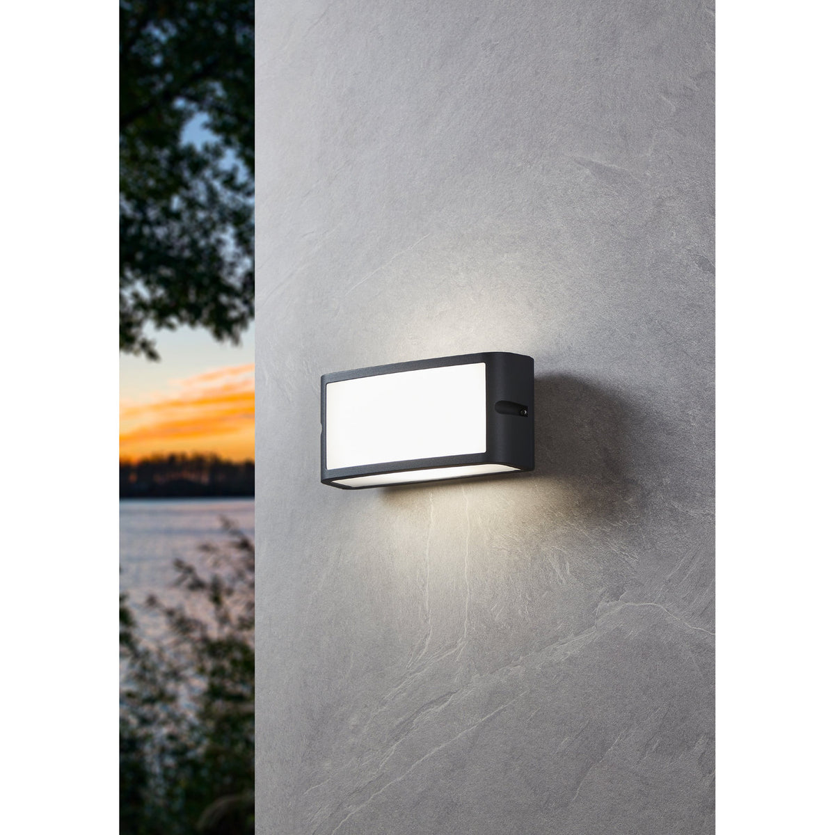 Golbelle LED Outdoor Wall Light - Anthracite