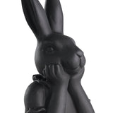 Gopeng Rabbit Ornament 19.7cm - Black