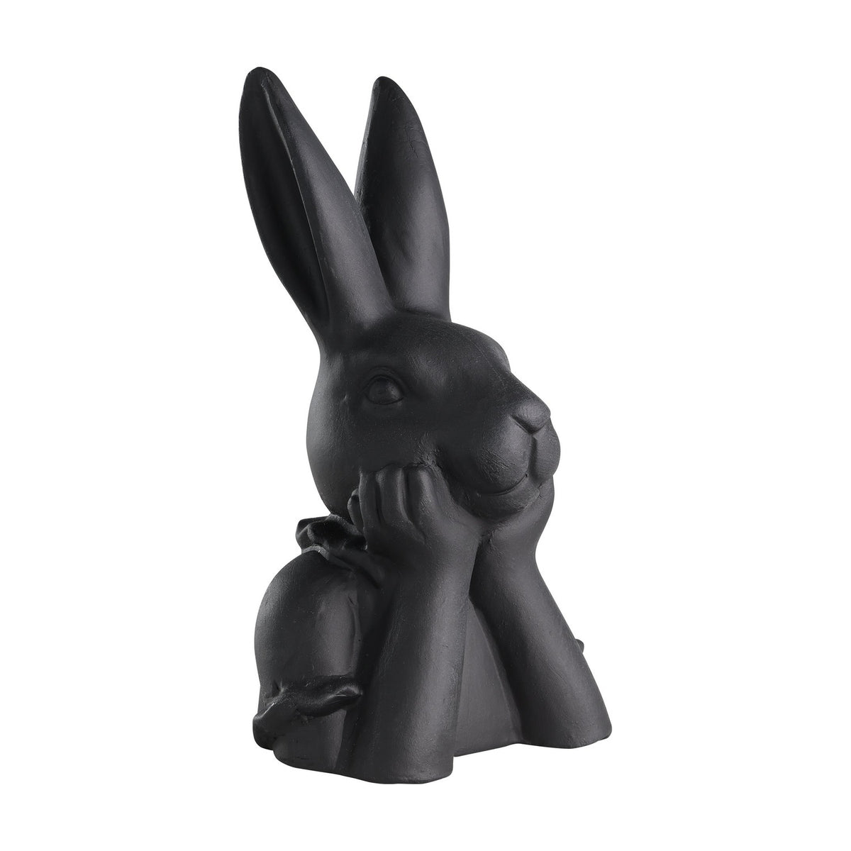 Gopeng Rabbit Ornament 19.7cm - Black