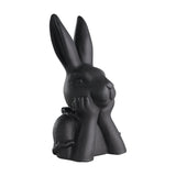 Gopeng Rabbit Ornament 19.7cm - Black