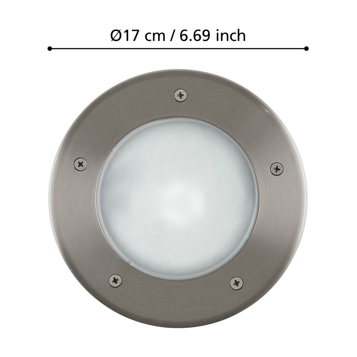 Gorbora Ground Light - Stainless Steel