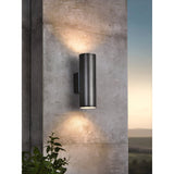 Gorbora LED 2 Light Outdoor Wall Light - Anthracite