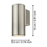 Gorbora LED Outdoor Wall Light - Stainless Steel