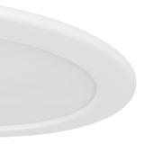Close-up of the Gosmelle LED Downlight 16.8cm in white, showing the round plastic trim and opal diffuser against a plain white background.