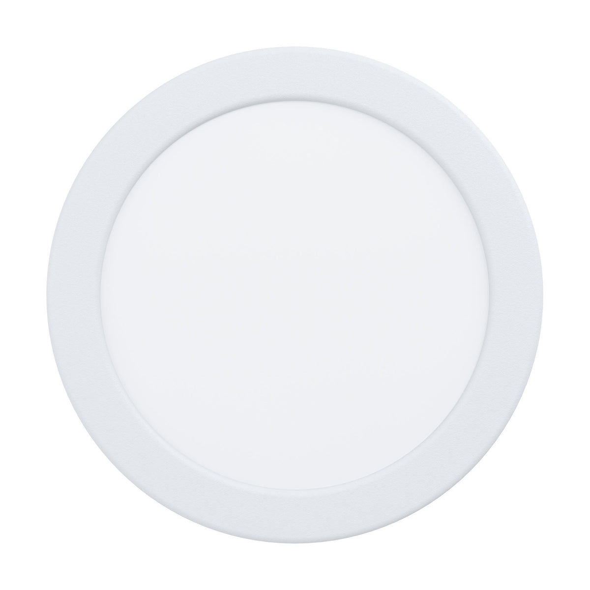 Gosmelle LED Downlight 16.8cm IP20 in white, round plastic fixture with a white trim and opal diffuser, shown face-on against a plain white background.