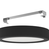 Gosmelle LED Downlight 16cm Warm White IP44 - Black