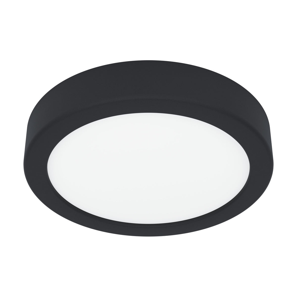 Gosmelle LED Downlight 16cm Warm White IP44 - Black
