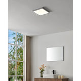 Gosmelle LED Downlight 28.5 x 28.5cm Cool White - Chrome