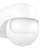 Close-up of the Granvena PIR Sensor 180° in white plastic, showing its domed hood and rounded detector lens on a plain white background.