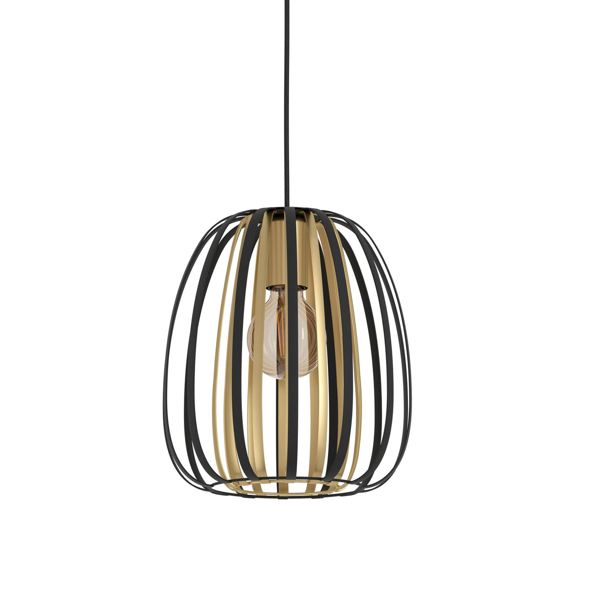 Grilvessa Pendant Light 25.5cm - Black & Gold