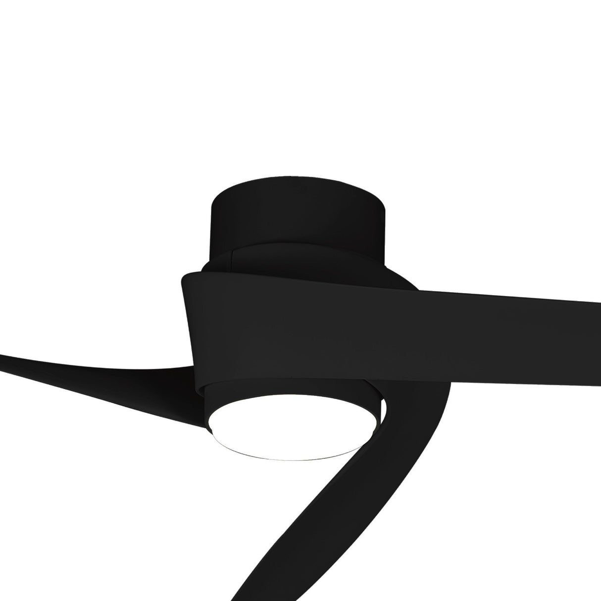 Groenland CCT Dimmable LED Ceiling Fan Light With Remote & APP Control - Black