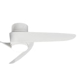 Groenland S CCT Dimmable LED Ceiling Fan Light With Remote Control - White