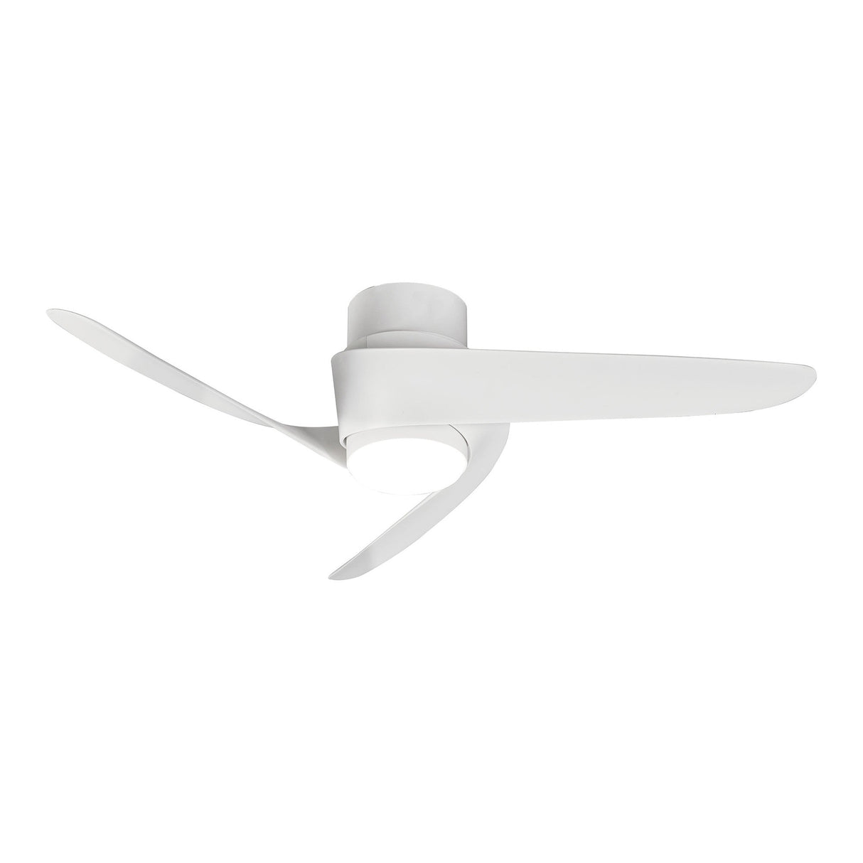 Groenland S CCT Dimmable LED Ceiling Fan Light With Remote Control - White