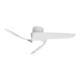 Groenland S CCT Dimmable LED Ceiling Fan Light With Remote Control - White