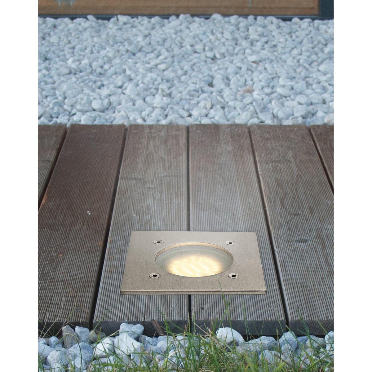 Gronanne LED Ground Light - Stainless Steel