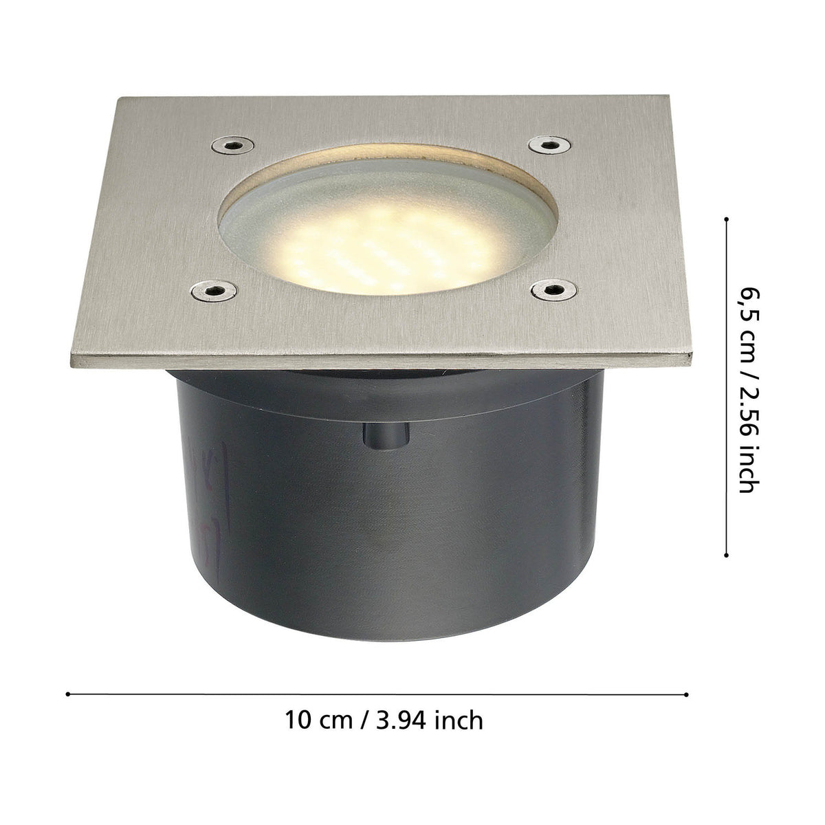 Gronanne LED Ground Light - Stainless Steel