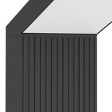 Grottazzolina LED Bollard Light - Black & Opal