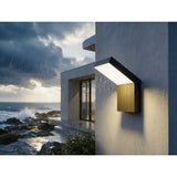 Grottazzolina LED Outdoor Wall Light - Black