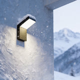 Grottazzolina LED Outdoor Wall Light - Black