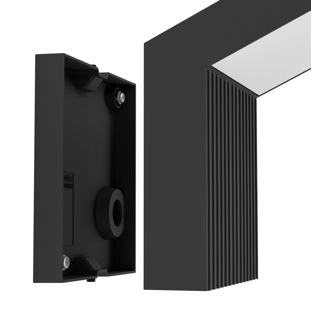 Grottazzolina LED Outdoor Wall Light - Black