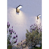 Grottazzolina LED Outdoor Wall Light with Motion Sensor - Black