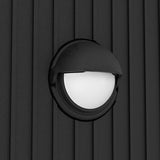 Grottazzolina LED Outdoor Wall Light with Motion Sensor - Black
