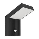 Grottazzolina LED Outdoor Wall Light with Motion Sensor - Black