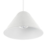 Gruissan 12.3cm Cone LED Pendant Light 5W 3000K - White