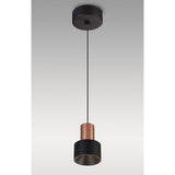 Gruissan 6.5cm LED Pendant Light 5W 3000K - Black & Gold
