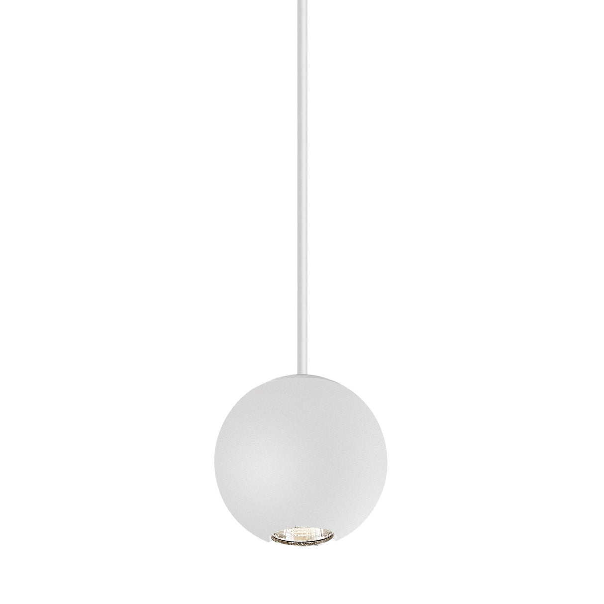 Gruissan 5cm Ball LED Pendant Light 5W 3000K - White