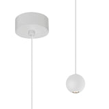Gruissan 5cm Ball LED Pendant Light 5W 3000K - White