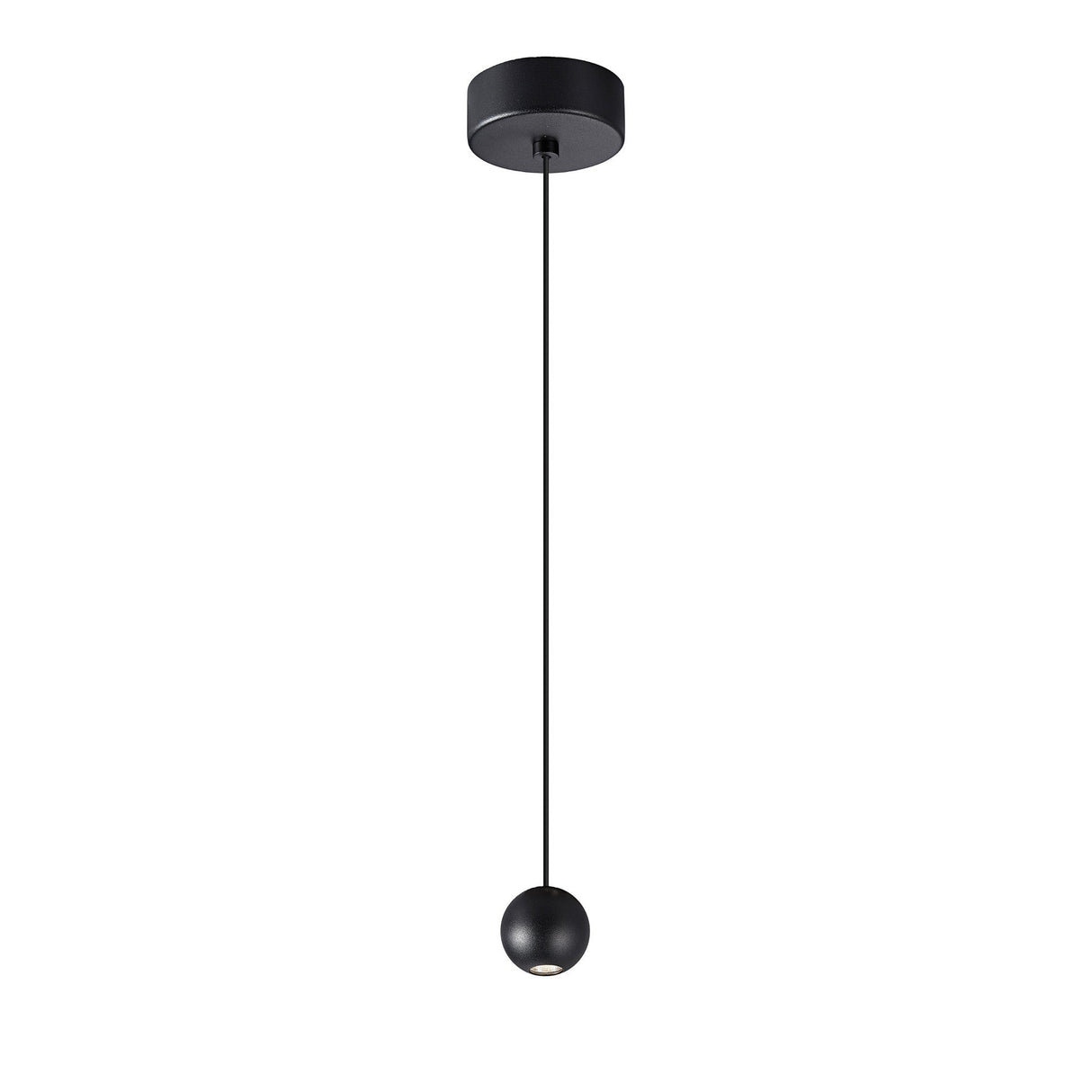 Gruissan 5cm Ball LED Pendant Light 5W 3000K - Black