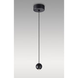 Gruissan 5cm Ball LED Pendant Light 5W 3000K - Black