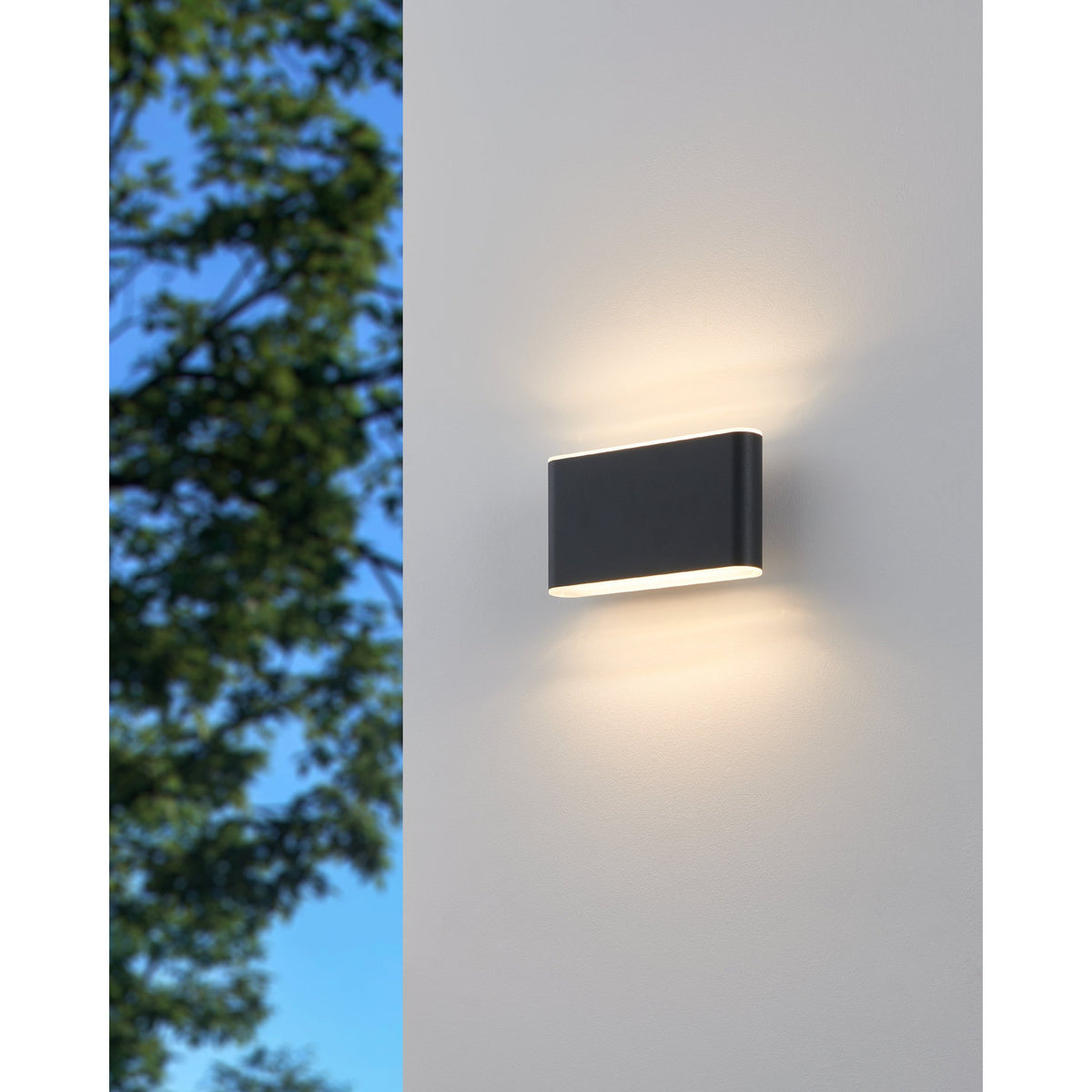 Grutti LED Outdoor Wall Light 17.5cm - Anthracite