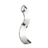 Guss LED Table Lamp 30K 2700K - Polished Chrome With White Acrylic