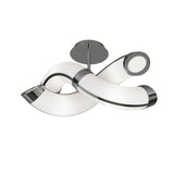 Adn Dimmable LED Semi-Flush Ceiling Light 72W 3000K - White