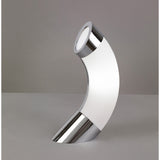 Guss LED Table Lamp 15K 2700K - Polished Chrome With White Acrylic