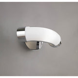 Guss 1 Light Wall Light With Switch - Polished Chrome