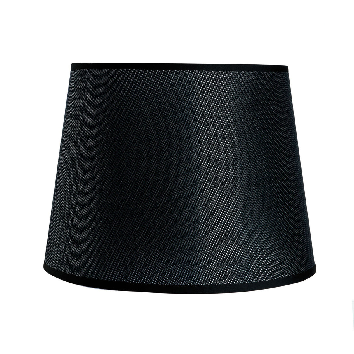 Habana Round Wall Lamp Lampshade - Black, 20cm x 15.2cm