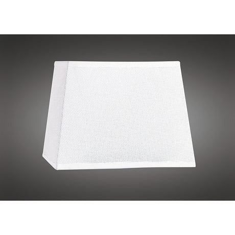 Habana Square Wall Lamp Lampshade - White, 16/20cm x 15.2cm